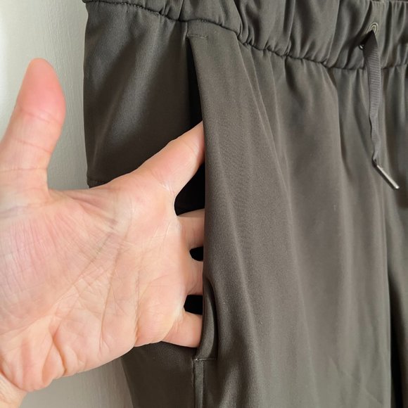 Lululemon Keep Moving Crop Pant Dark Olive 8 - Picture 6 of 12